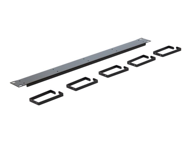 Delock 19 Kabelmanagement Panel schwarz