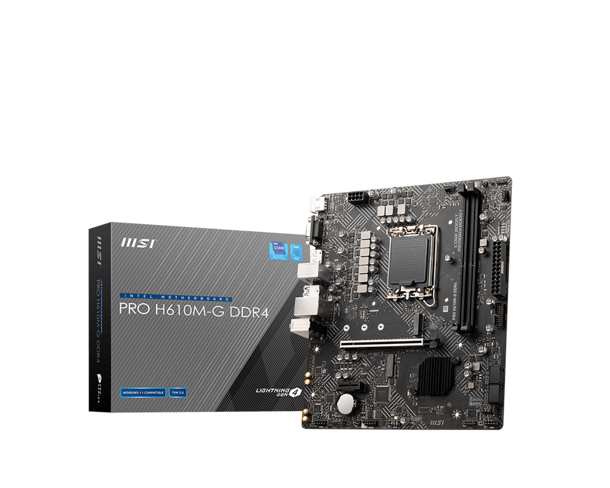 MSI PRO H610MG LGA1700 2xDDR4 1xM2 4xSATA