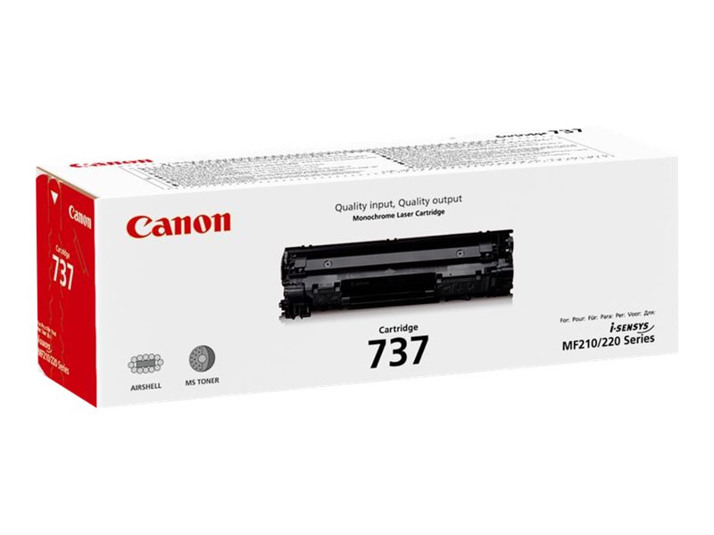 Canon 737 BK  schwarz Toner