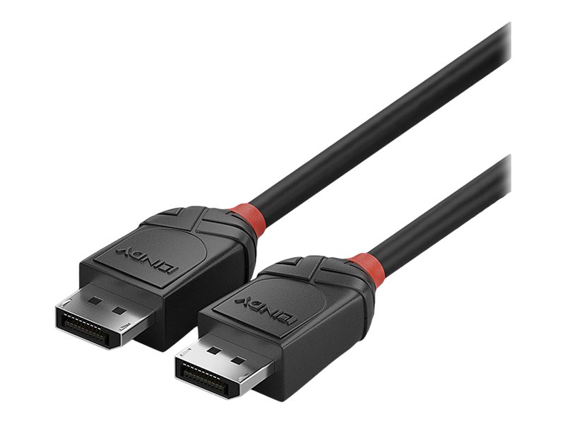 LINDY 1m DisplayPort 1.2 Kabel Black Line