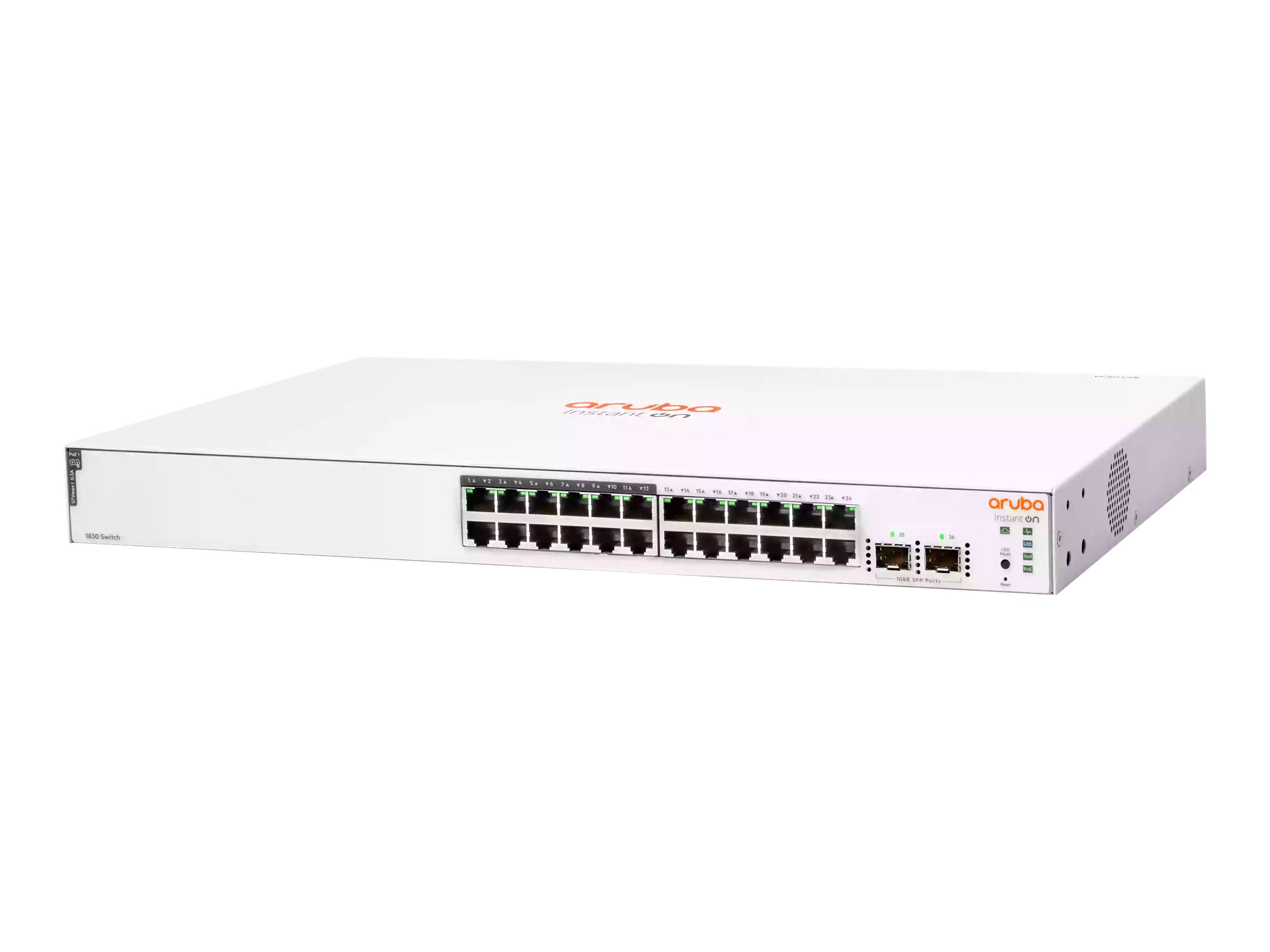 HPE Networking Instant On Switch 24p Gigabit CL4 PoE 2p SFP 195W 1830 EU en HPE Networking Instant On Switch 24p Gigabit CL4 PoE 2p SFP 195W 1830 EU en
