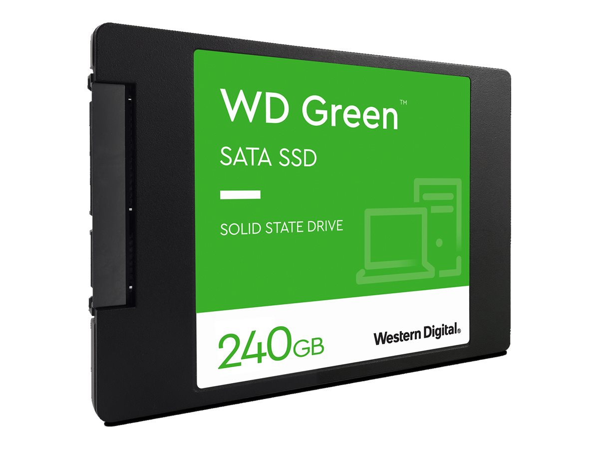 WD Green SATA 240GB Internal SSD Solid State Drive - SATA 6Gb/s 6,4cm 2,5Zoll - WDS240G3G0A