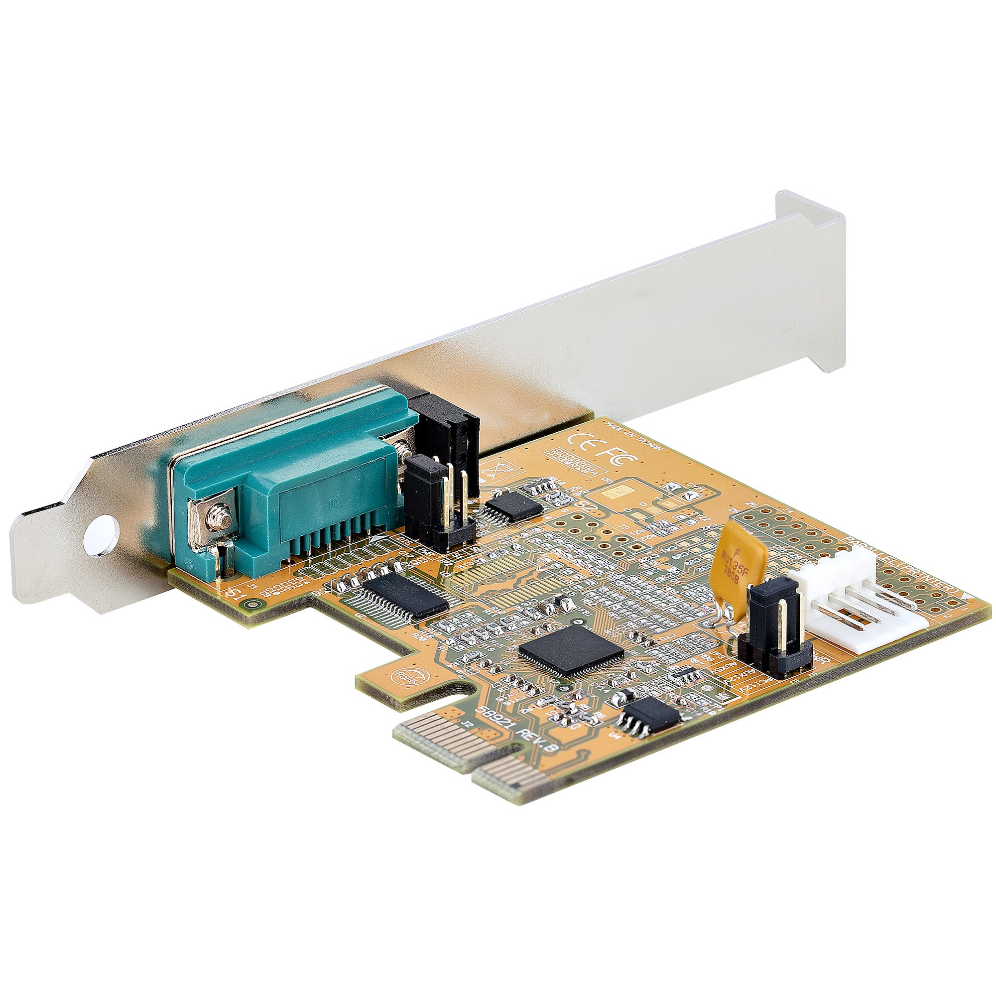 STARTECHCOM PCI Express Serielle Schnittstellenkarte PCIe auf RS232 DB9 Karte Serielle Adapter Karte Erweiterungskarte