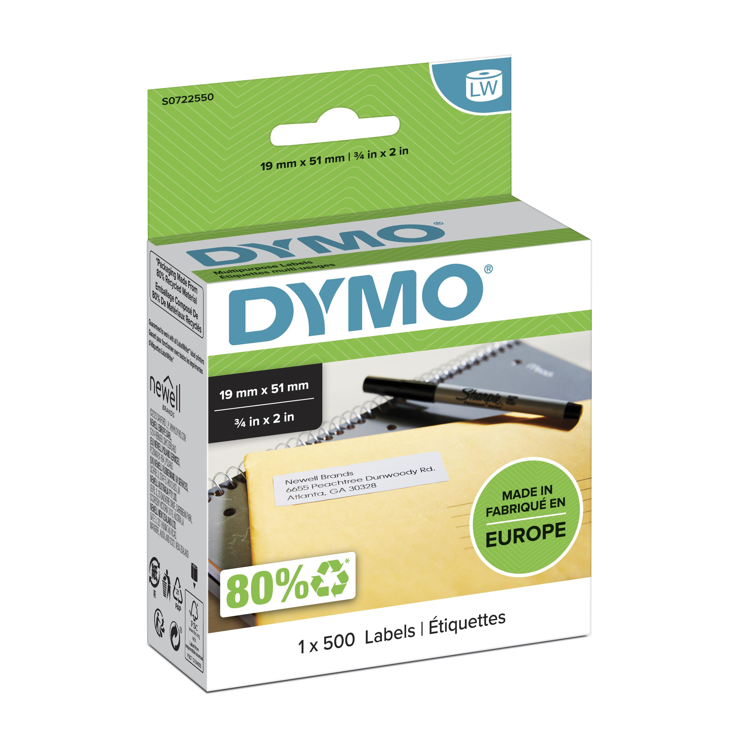 S0722550 DYMO 11355 Etikettenrolle