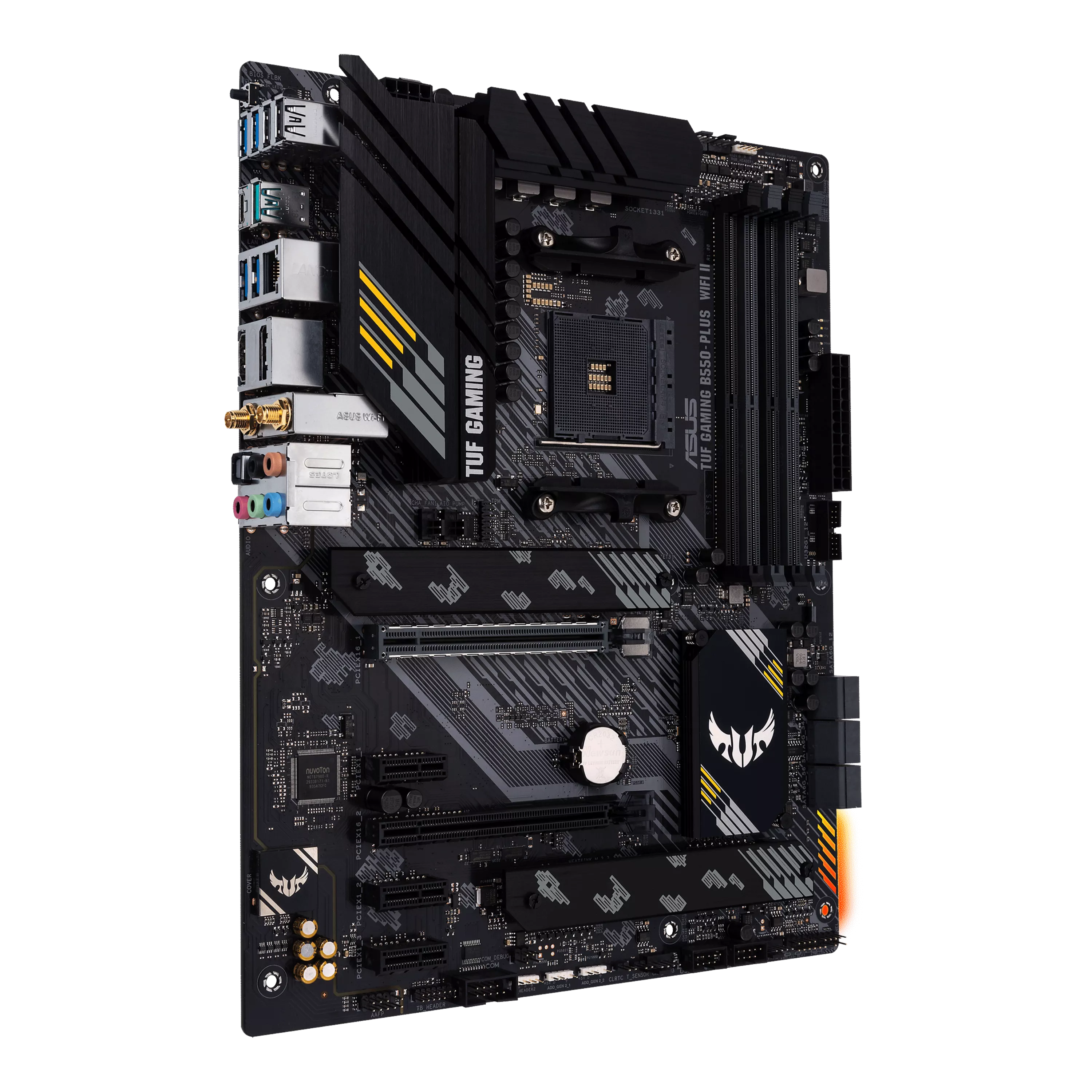 ASUS TUF GAMING B550PLUS WIFI II AM4 Socket 4x4DDR 1xHDMI 1xDP 2xM2
