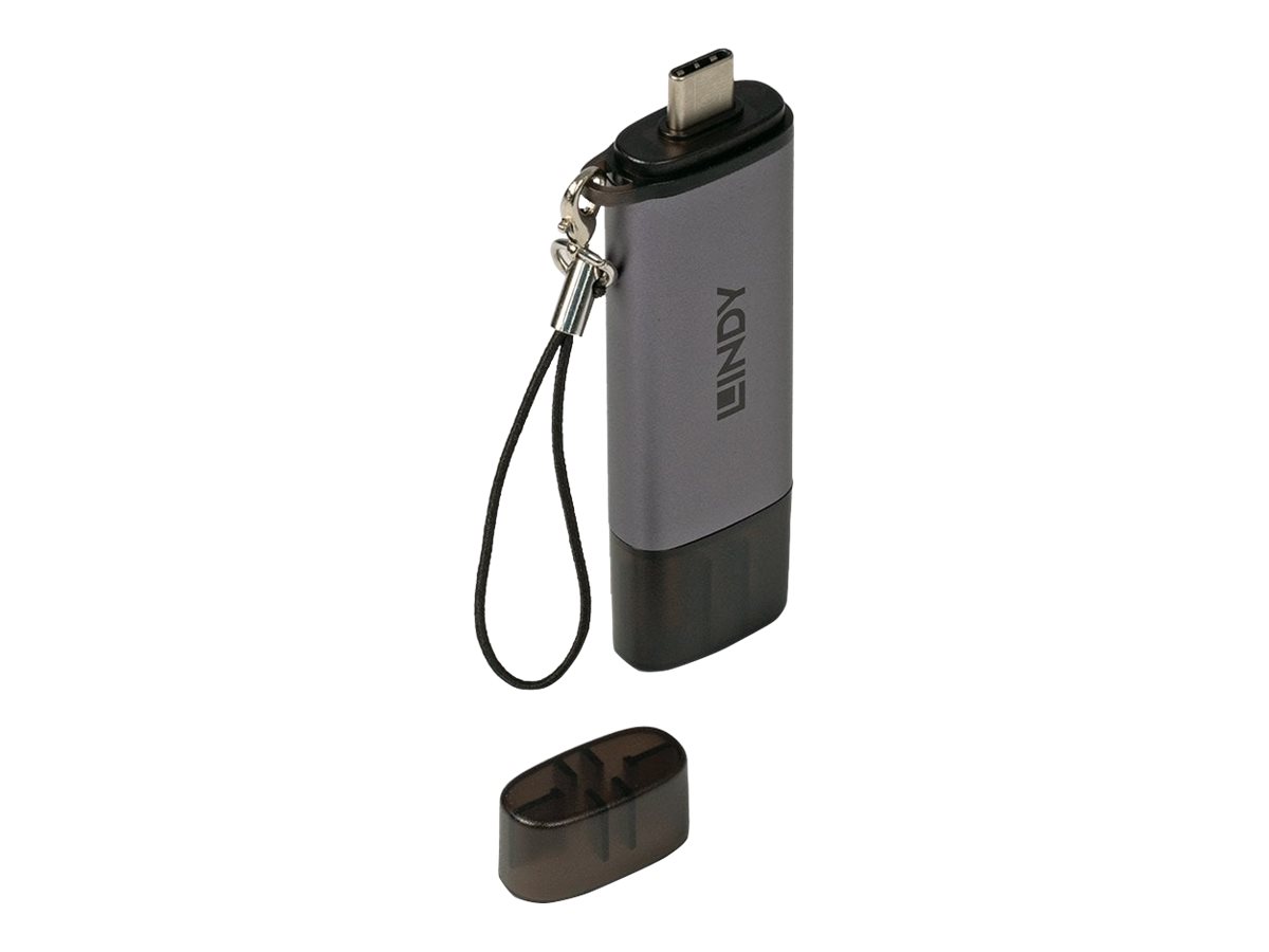LINDY USB 3.2 Type C & A SD / Micro SD Card Reader LINDY USB 3.2 Type C & A SD / Micro SD Card Reader
