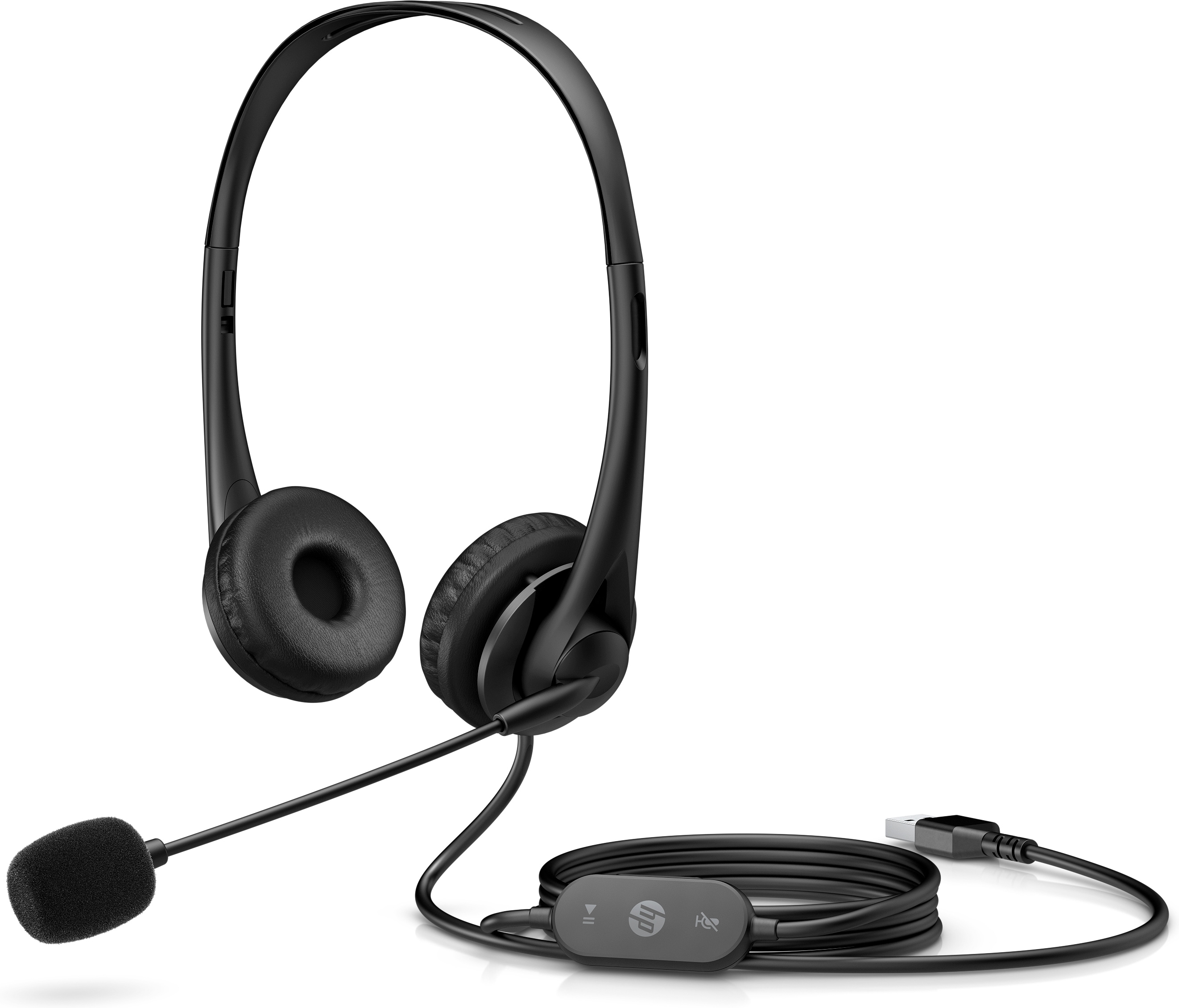 HP Wired USBA Stereo Headset EURO P