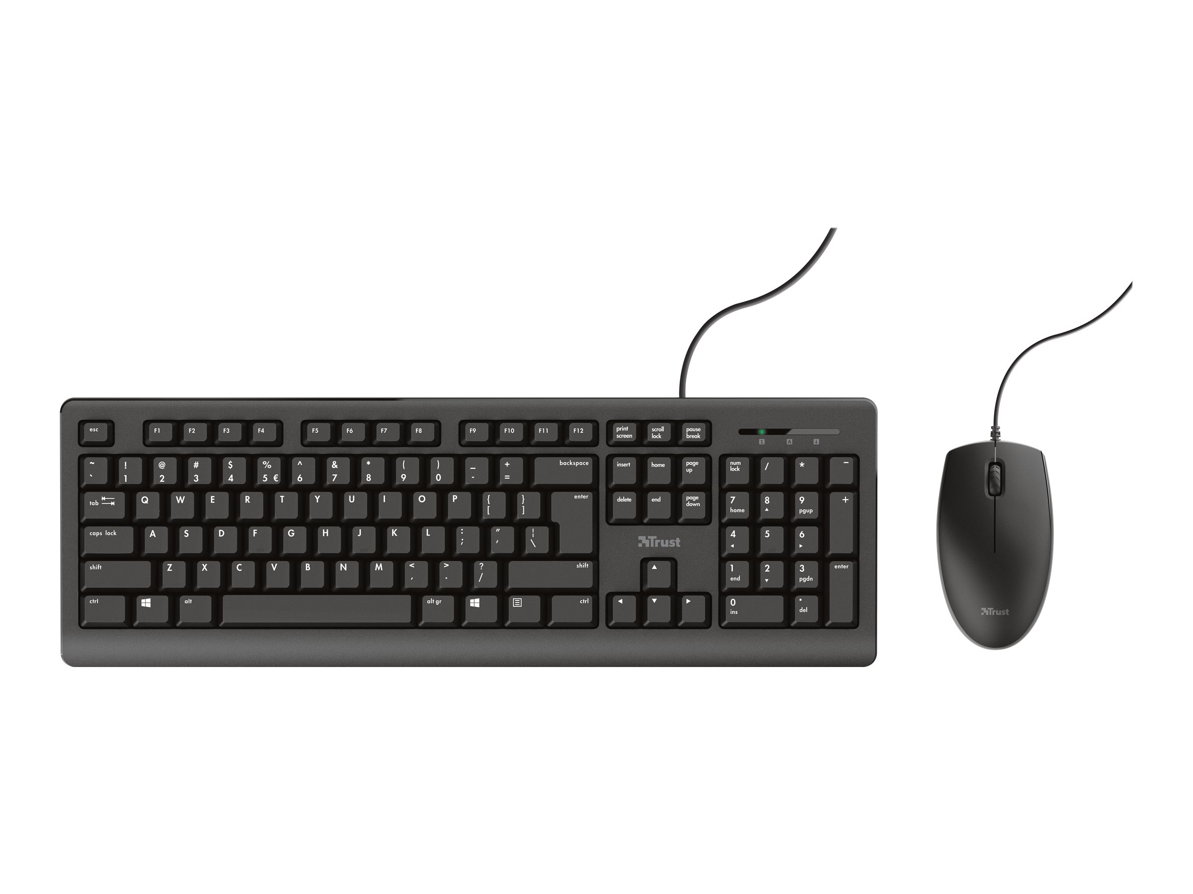 23973 TRUST Primo Tastatur+Maus
