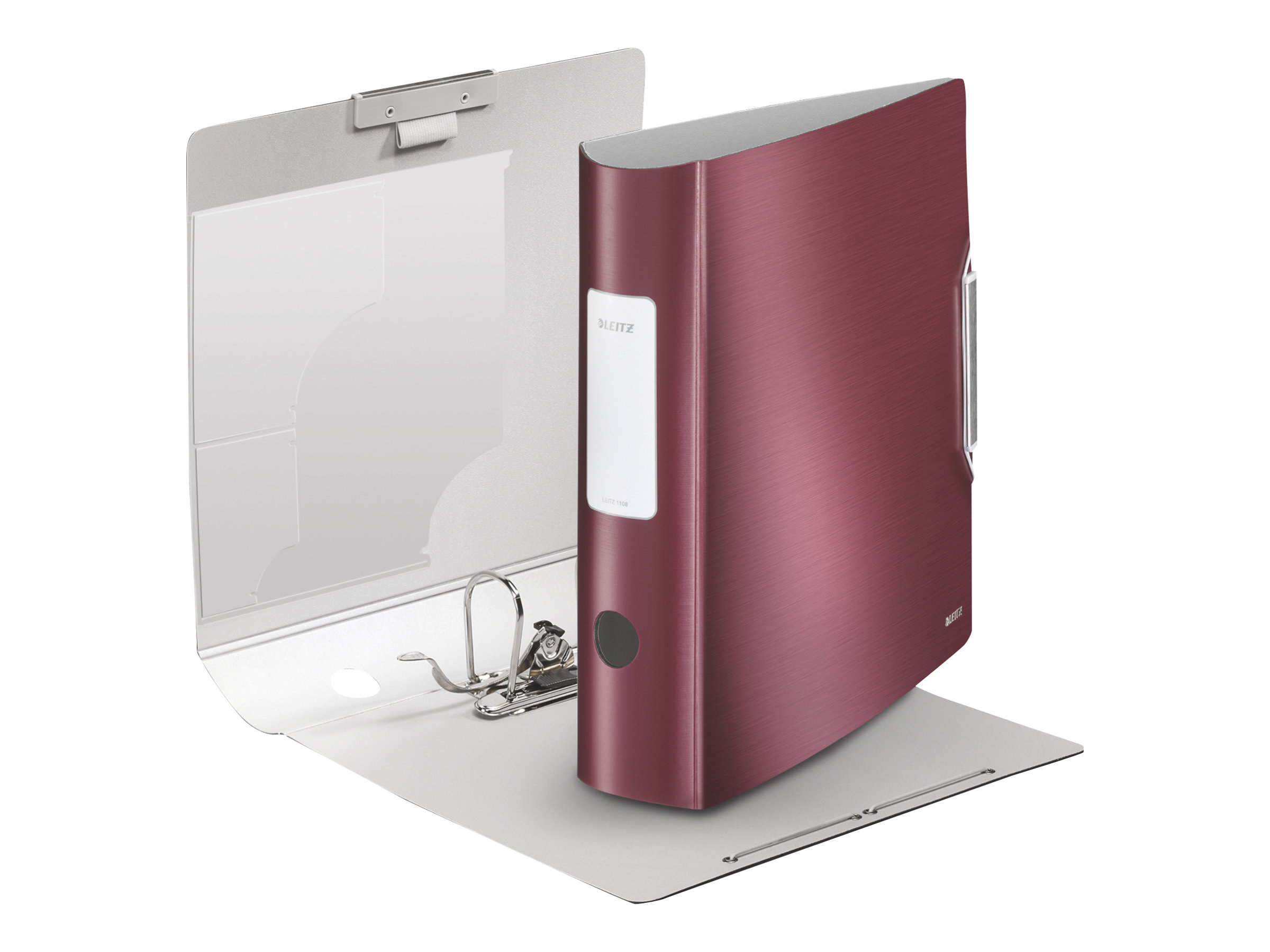 LEITZ Active Style 1108 Ordner granat rot Kunststoff 8,2 cm DIN A4