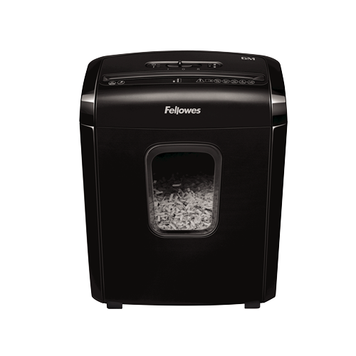 Fellowes Powershred 6M Mini-Cut schwarz