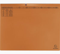 25 Exacompta Hängehefter Exaflex Karton orange 2 x kaufmännische Heftung 25 Exacompta Hängehefter Exaflex Karton orange 2 x kaufmännische Heftung