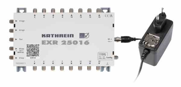 Kathrein EXR 25016 Multischalter mit Netzteil 16 Anschlüsse