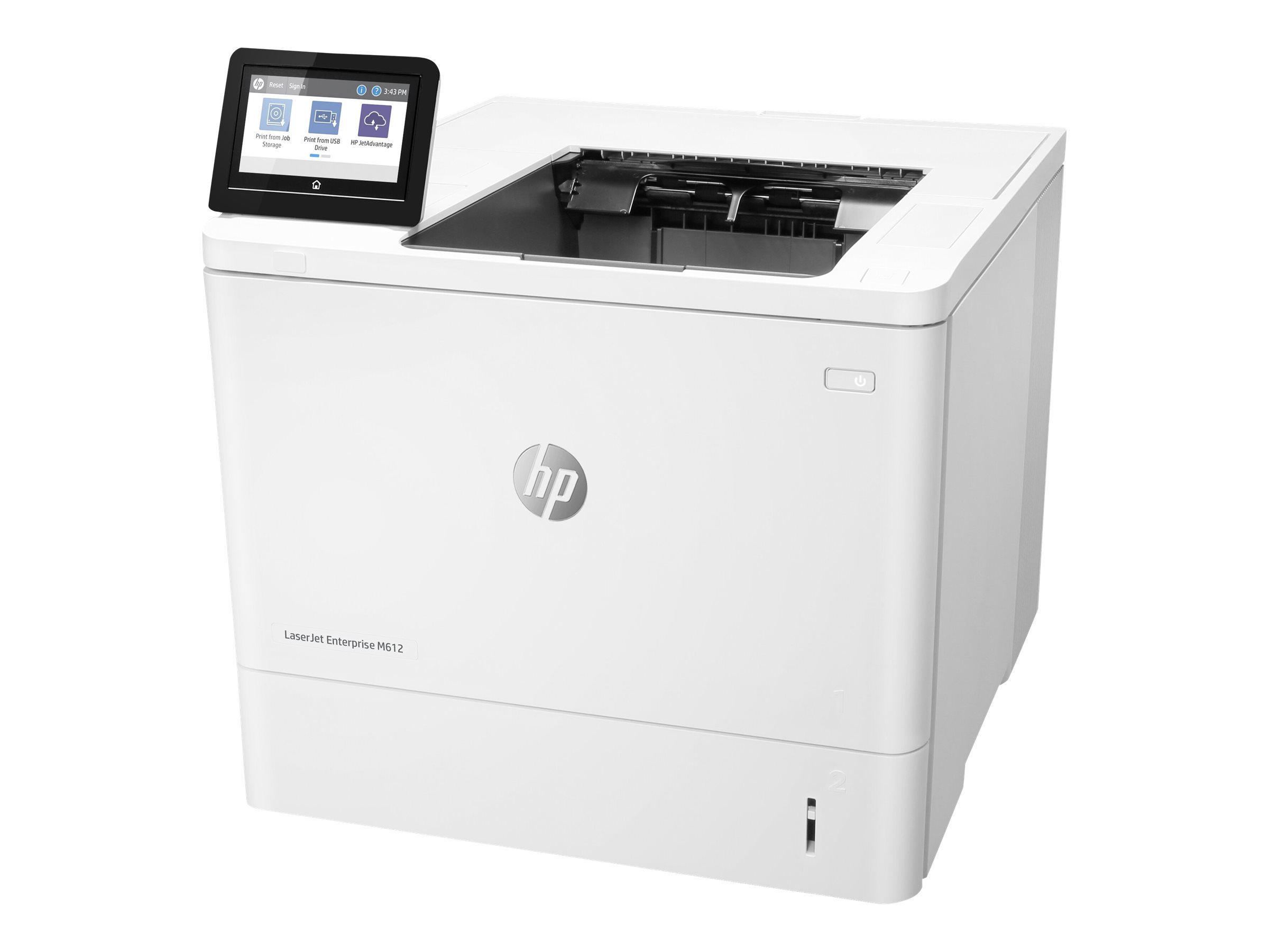 HP LaserJet Enterprise M612dn Printer Mono Duplex laser A4 1200x1200dpi 71ppm 650sheets USB LAN HP LaserJet Enterprise M612dn Printer Mono Duplex laser A4 1200x1200dpi 71ppm 650sheets USB LAN