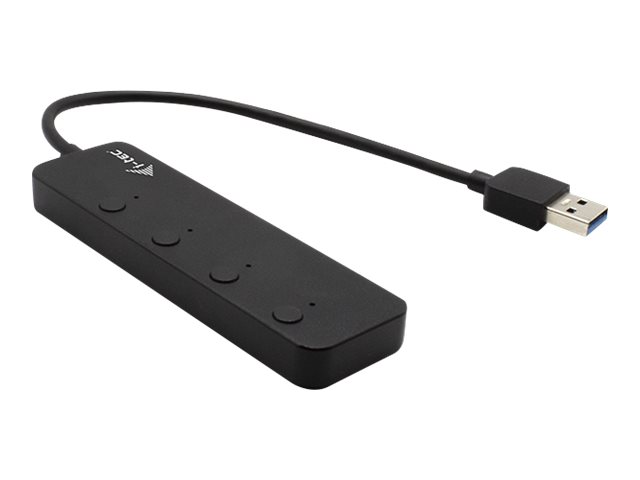 I-TEC USB 3.0 Metal HUB 4 Port mit einzelnen Ein / Aus-Schaltern 4x USB 3.0 Port mit Unterstuetzung fuer schnelles Aufladen BC 1.2 I-TEC USB 3.0 Metal HUB 4 Port mit einzelnen Ein / Aus-Schaltern 4x USB 3.0 Port mit Unterstuetzung fuer schnelles Aufladen BC 1.2