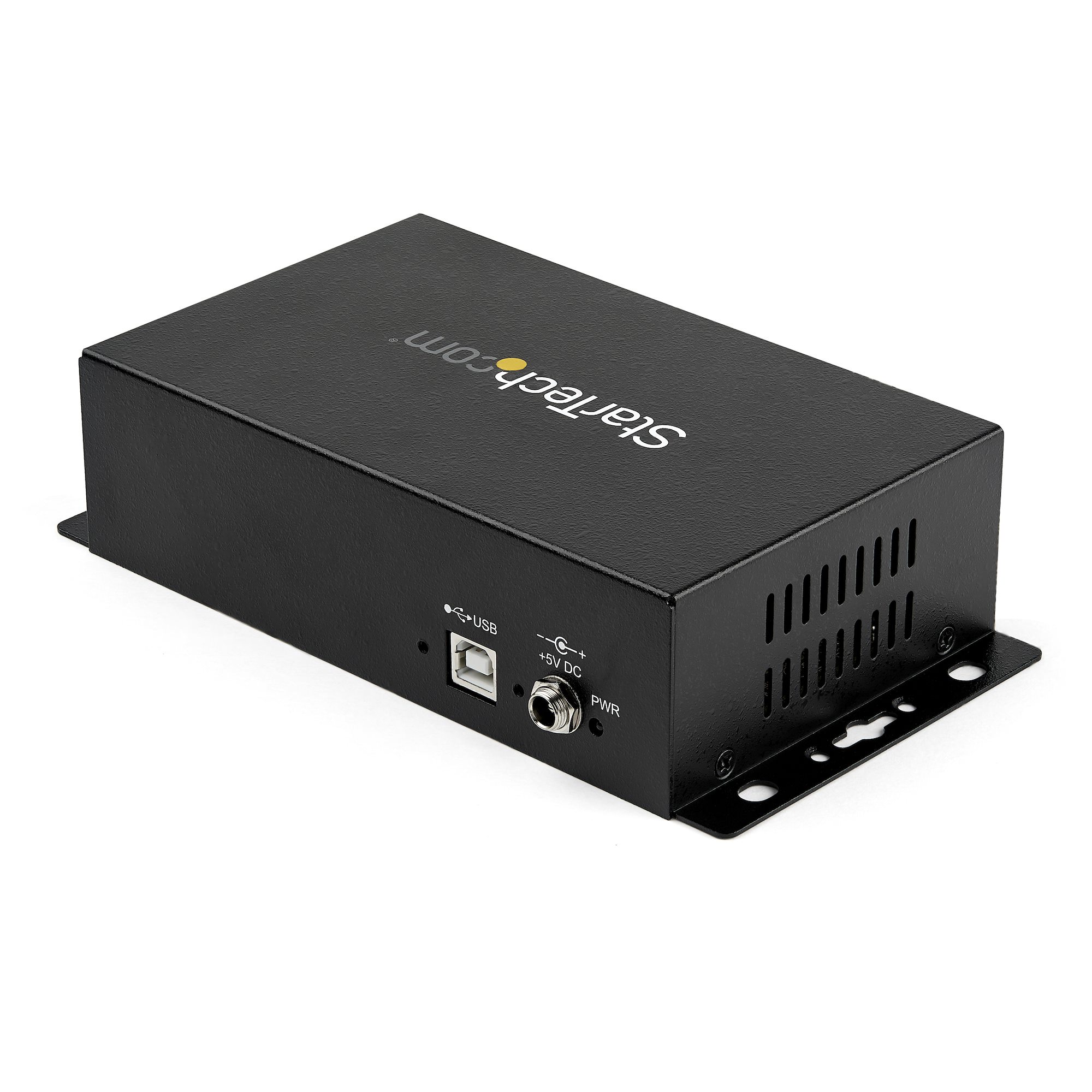 STARTECHCOM 8 Port USB auf Seriell RS232 Adapter Hub DINSchienen und Wandmontage fähig USB zu RS232 DB9 Konverter