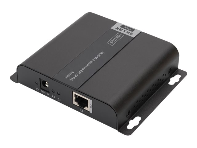 DIGITUS 4K HDMI Extender Empfaenger Einheit via IP/CAT 5 6 120m POE powered DIGITUS 4K HDMI Extender Empfaenger Einheit via IP/CAT 5 6 120m POE powered
