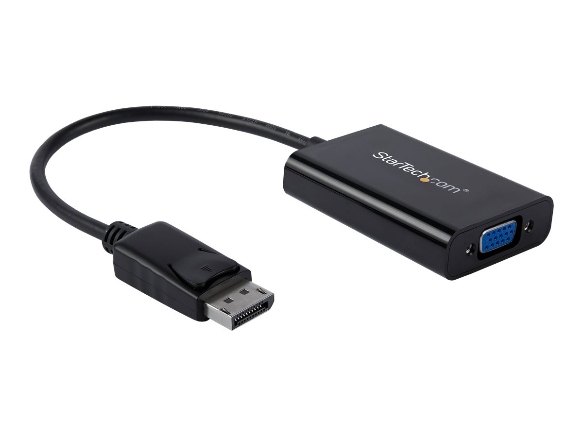 StarTech.com DisplayPort to VGA Adapter with Audio - 1920x1200 - DP to VGA Converter for Your VGA Monitor or Display (DP2VGAA) - DisplayPort/VGA-Adapter - 18.4 m