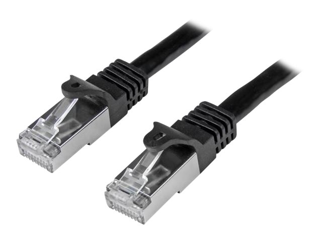 STARTECH.COM 3m Black Gigabit Snagless RJ45 SFTP Cat6 Patch Cable STARTECH.COM 3m Black Gigabit Snagless RJ45 SFTP Cat6 Patch Cable
