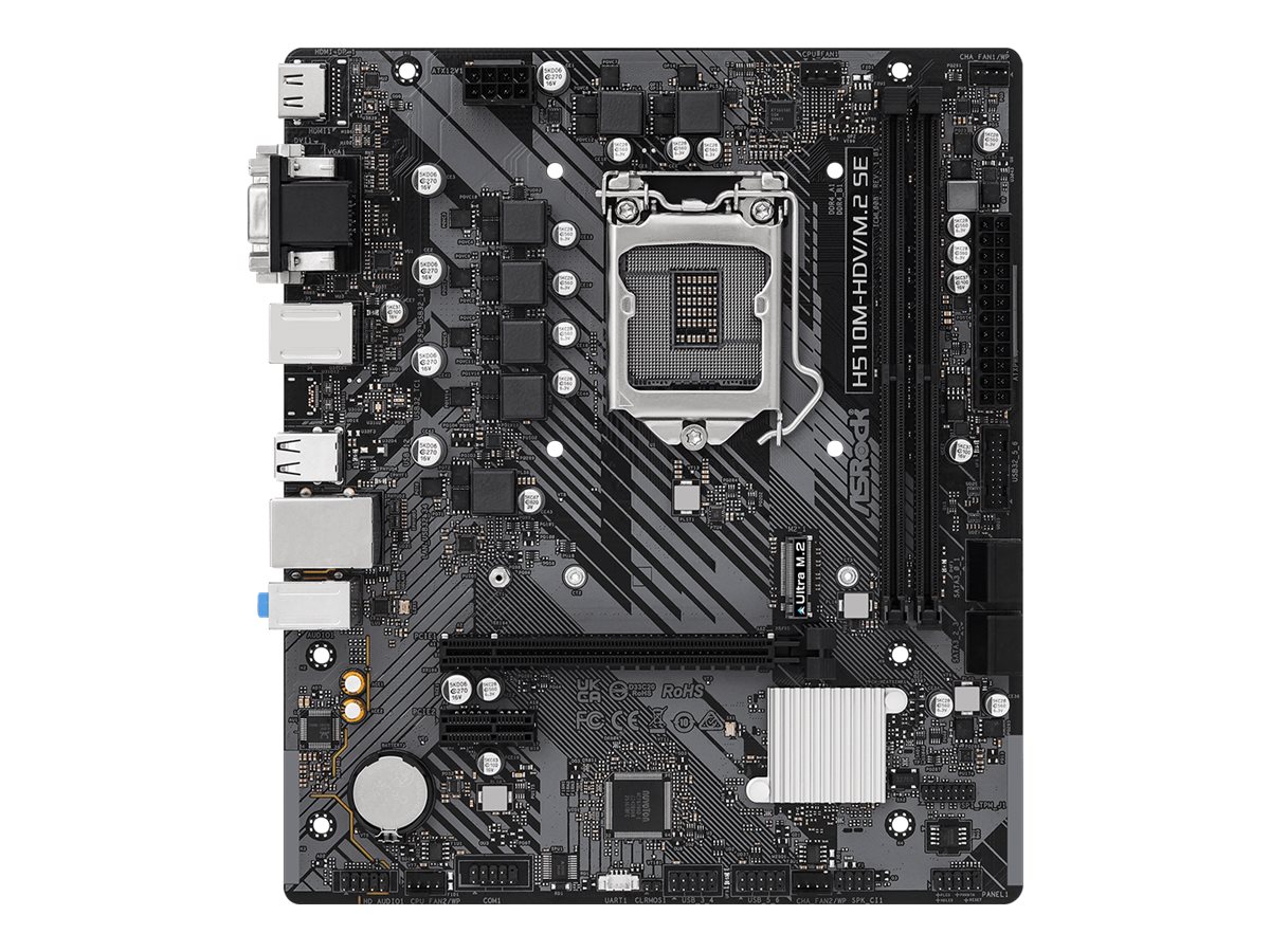 ASRock Mainboard 90-MXBM00-A0UAYZ - micro ATX - Intel H470