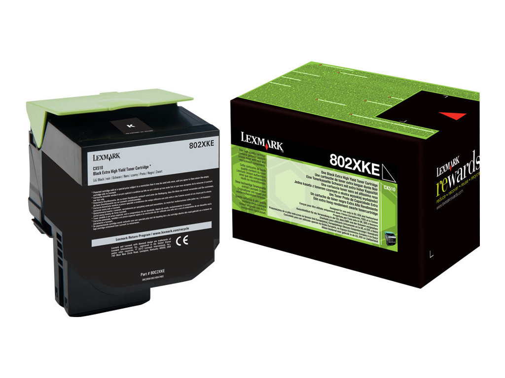 80C2XKE LEXMARK CX510 Toner black