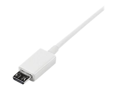 StarTech.com USB A Micro B Kabel 50cm Weiß