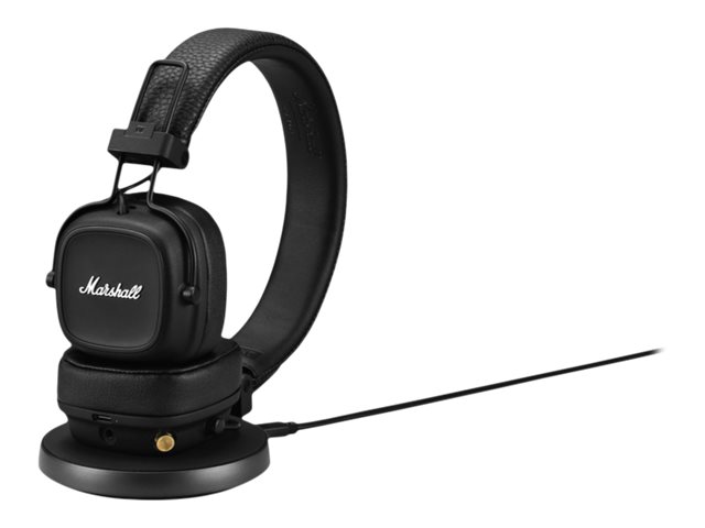 Marshall Major IV Bluetooth Faltbar Kopfhoerer Schwarz