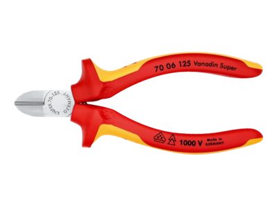 Knipex Seitenschneider VDEgeprueft verchromt 125mm