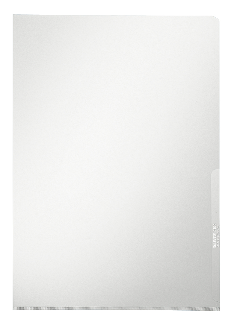 LEITZ Sichthüllen 4100 Premium DIN A4 glasklar glatt 0,15 mm, 10 St