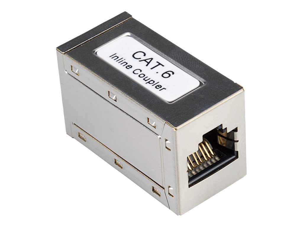 SCMP RJ45 Kupplung (f-f) vollgeschirmt ROLINE Metallgehaeuse Cat.6 Klasse E SCMP RJ45 Kupplung (f-f) vollgeschirmt ROLINE Metallgehaeuse Cat.6 Klasse E