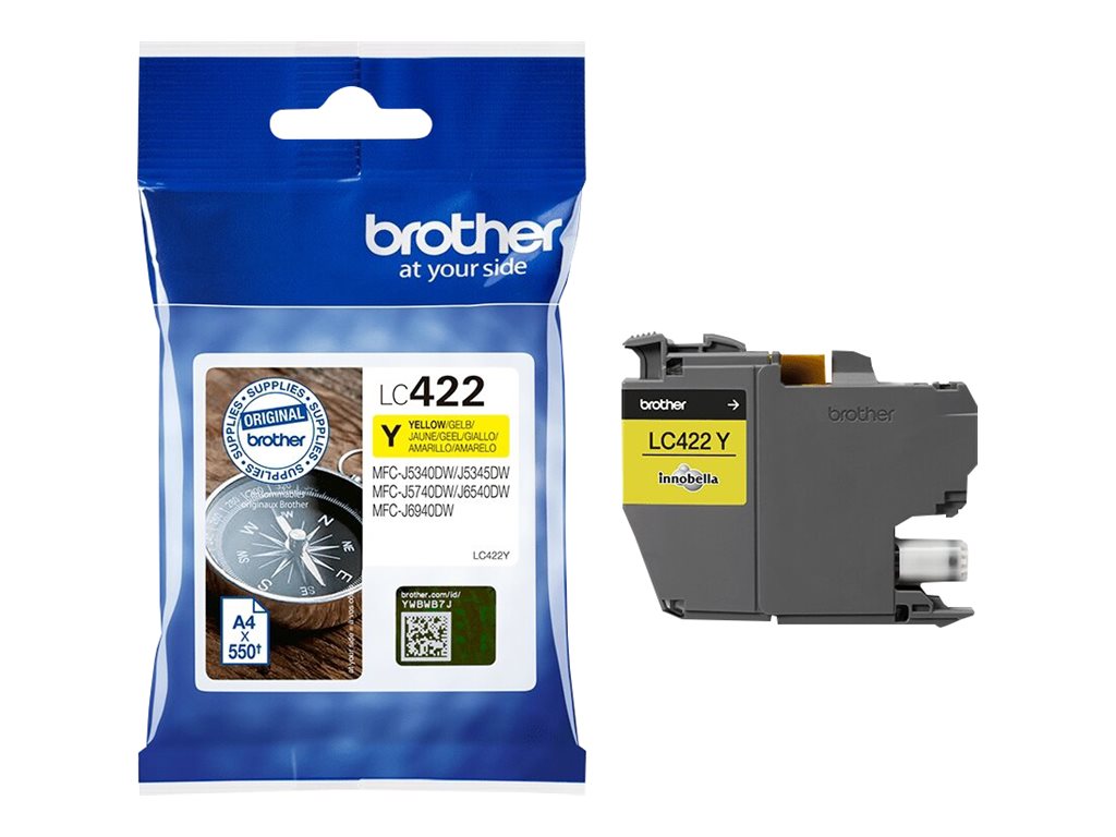 LC422Y BROTHER MFCJ Tinte yellow ST 550