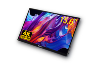 Verbatim PMT-15 Tragbarer 15,6"-Touchscreen-Monitor 4K Metallgeh?use
