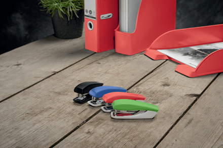 LEITZ Heftgeraet NeXXt Recycle Mini blau, 1 St