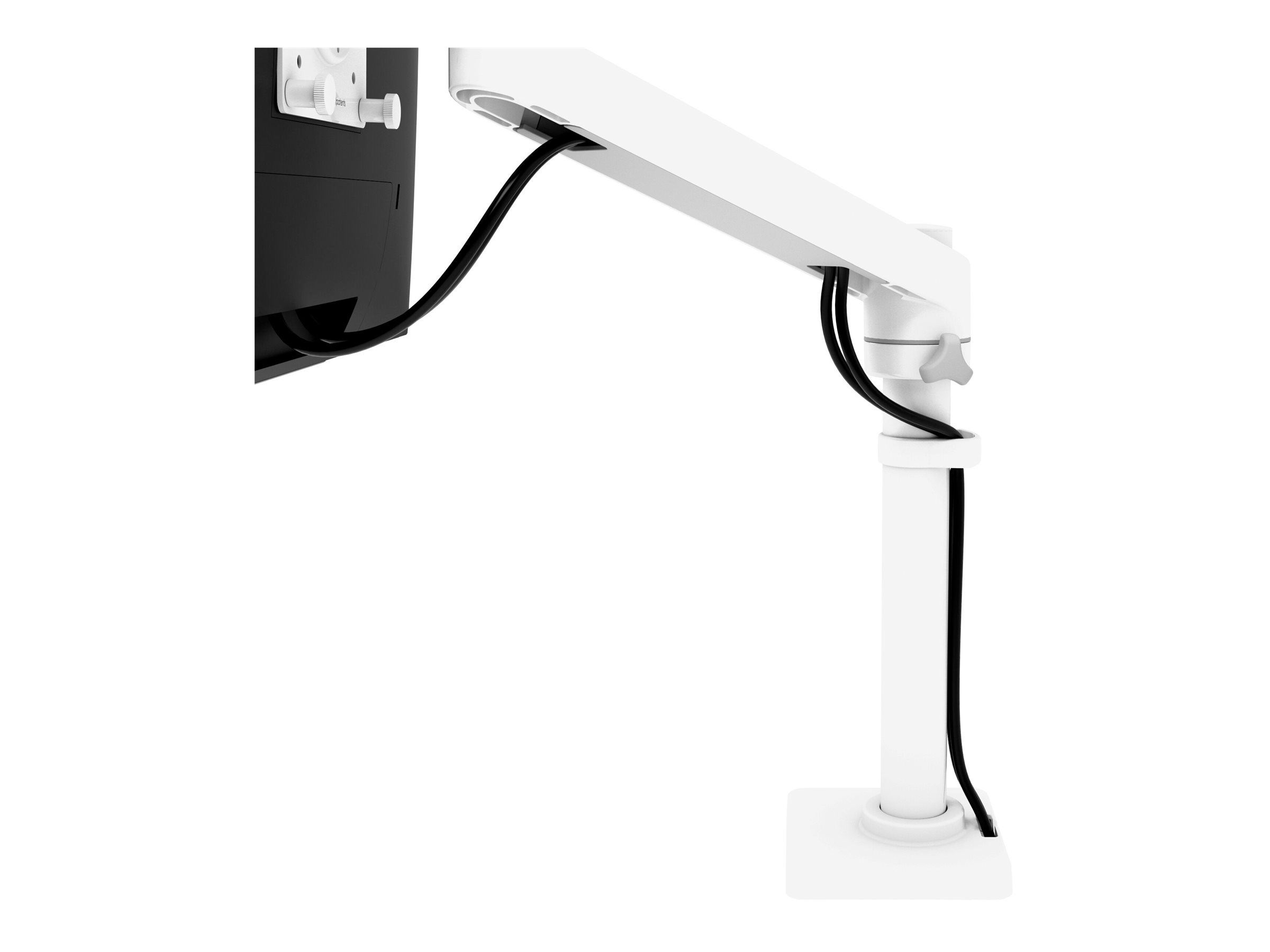 NX Mount Arm up to 86,36cm 34Zoll 8kg manually height adjustable  white