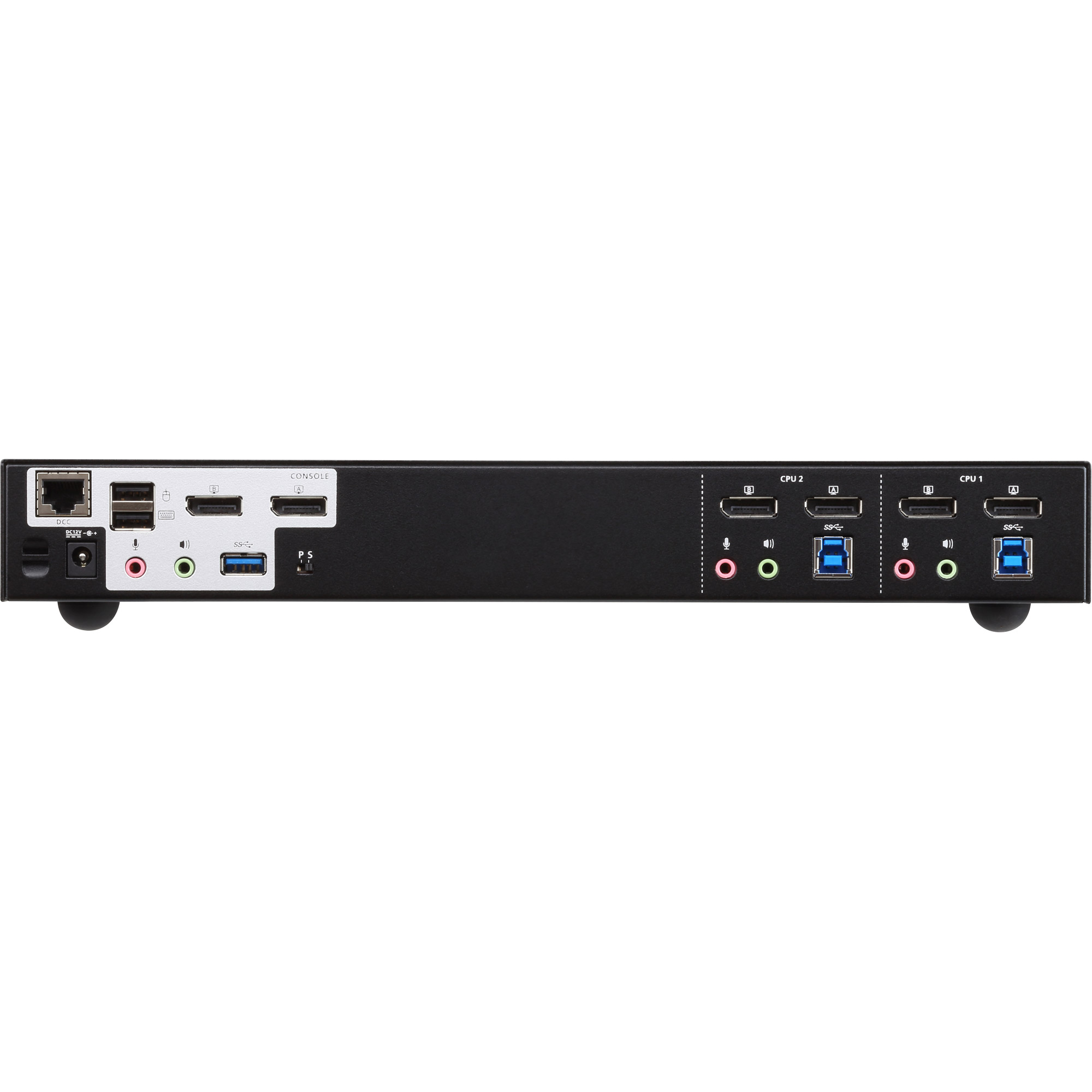 ATEN CS1942DP - KVM-/Audio-/USB-Switch - 2 Anschlüsse