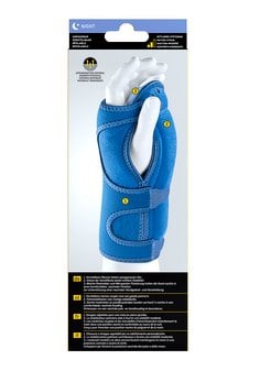FUTURO Handgelenkbandage fuer die Nacht 48462DABI blau 13,322,9 cm, 1 St