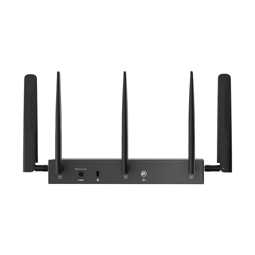 TPLINK ER706WP4G Omada DualBand Gigabit WLAN Router 4G Cat6 AX3000 VPN 4Port PoE