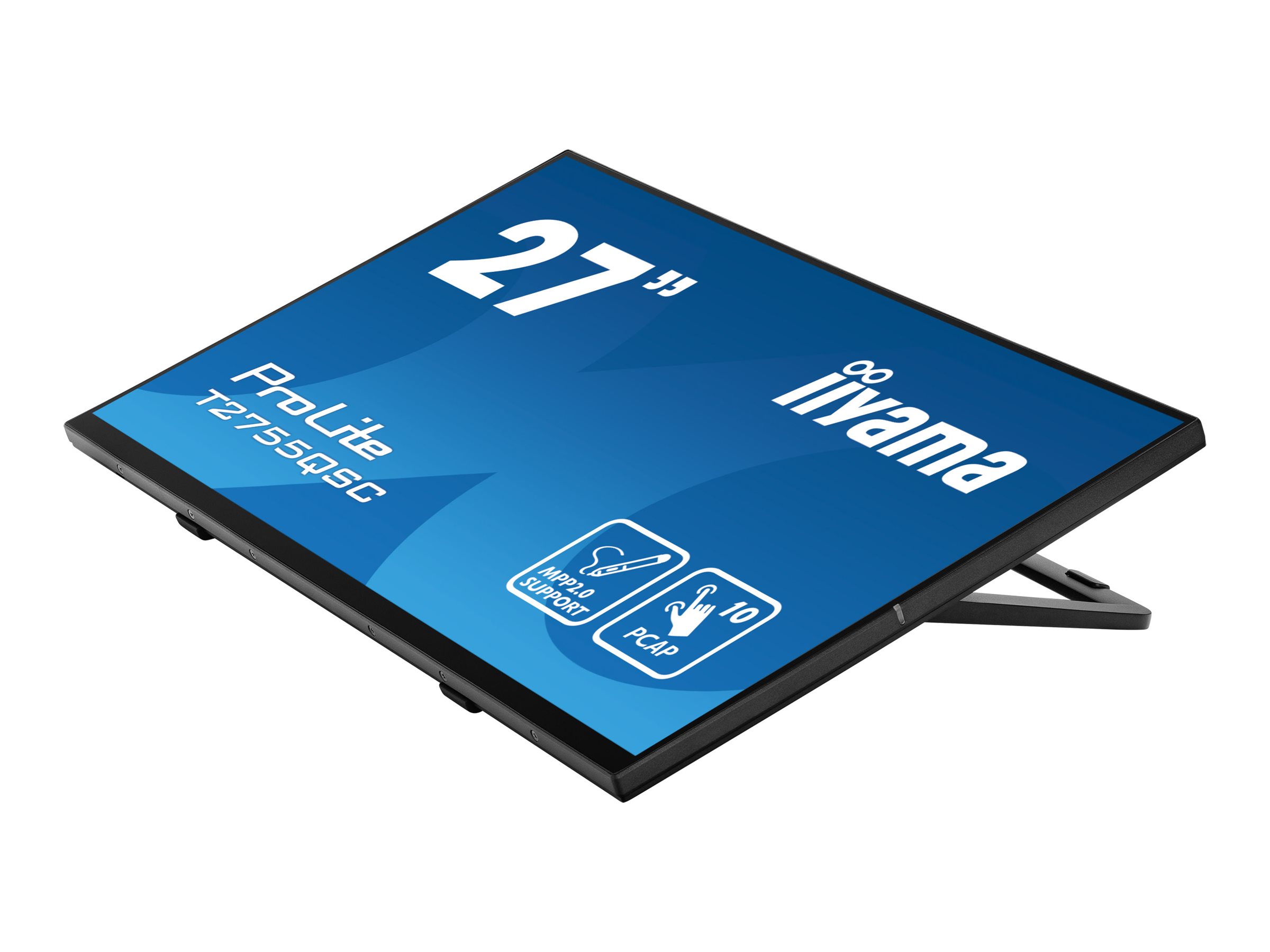 IIYAMA T2755QSC-B1 68,58cm 27Zoll LCD Bonded Projective Capacitive Bezel Free 10-Points Touch Screen 2560x1440 IPS panel