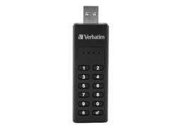 VERBATIM KEYPAD SECURE USB STICK 128GB VERBATIM KEYPAD SECURE USB STICK 128GB