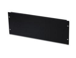 DIGITUS 4HE Blindabdeckplatte Schwarz