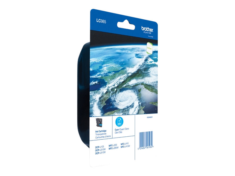 LC985C BROTHER DCP Tinte cyan 260Seiten LC985C BROTHER DCP Tinte cyan 260Seiten