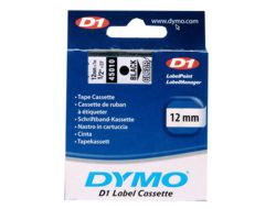 S0720500 DYMO D1 12mm SCHWARZ-KLAR