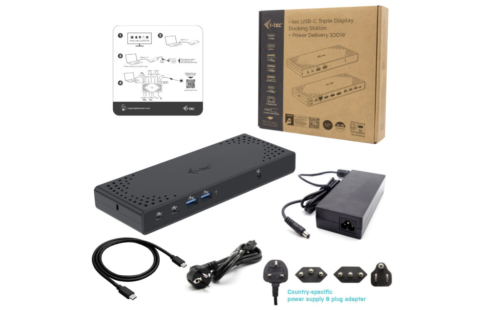 i-tec C31 Dockingstation USB-C Thunderbolt Power Delivery