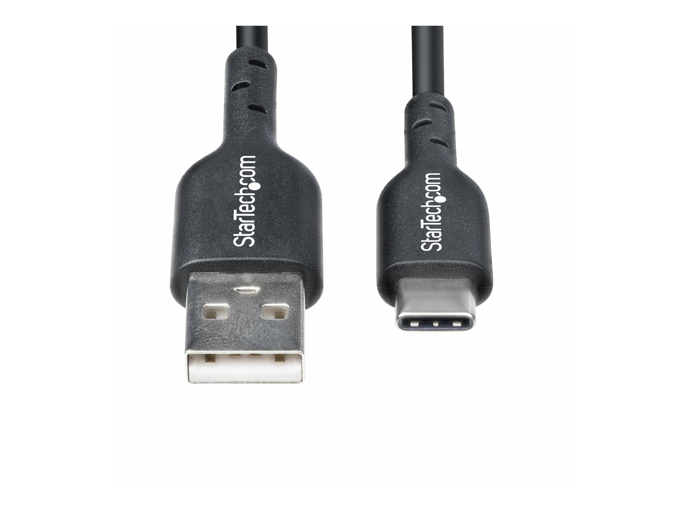 STARTECH.COM 1m USB-A auf USB-C Ladekabel USB-A auf Typ-C Schnellladekabel 3A USB 2.0 Datenubertragung Schwarz STARTECH.COM 1m USB-A auf USB-C Ladekabel USB-A auf Typ-C Schnellladekabel 3A USB 2.0 Datenubertragung Schwarz