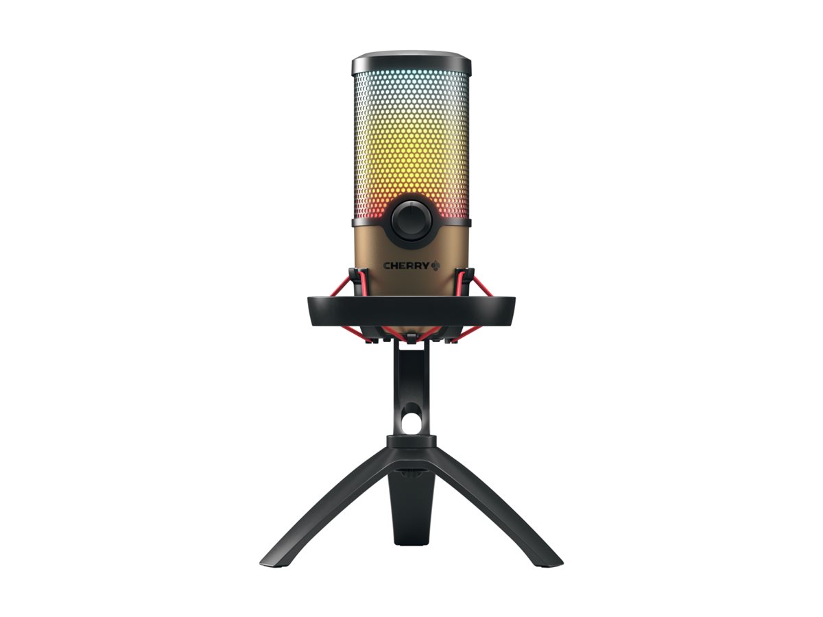 CHERRY UM 90 PRO RGB Mikrofon Schwarz, Bronze