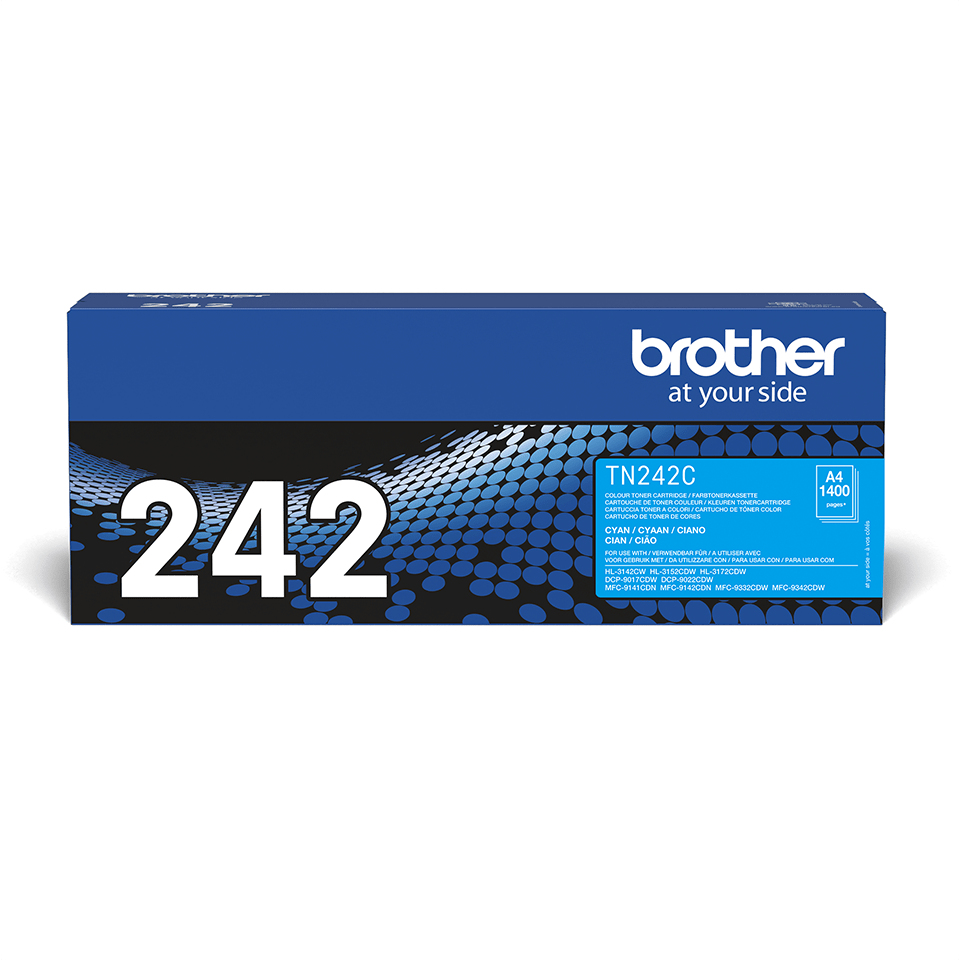 Brother TN-242C Tonerpatrone Cyan