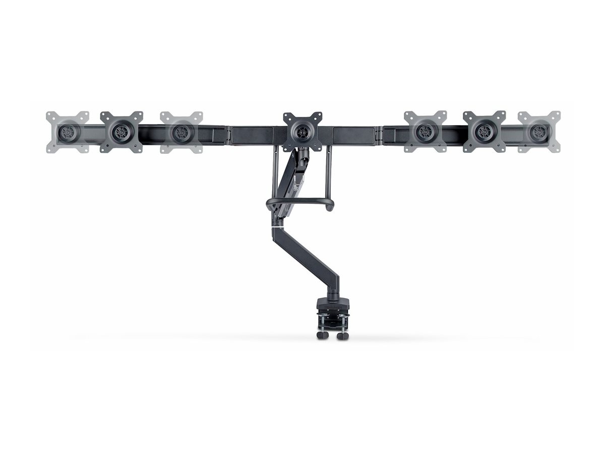STARTECH.COM Monitortischhalterung fur 3monitore 68,58cm 27Zoll VESA 75/100 monitorhalterung Höhenanpassbare Bildschirmhalterung