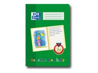 OXFORD Schreiblernheft Lineatur 2G liniert DIN A5 ohne Rand, 16 Blatt, 1 St