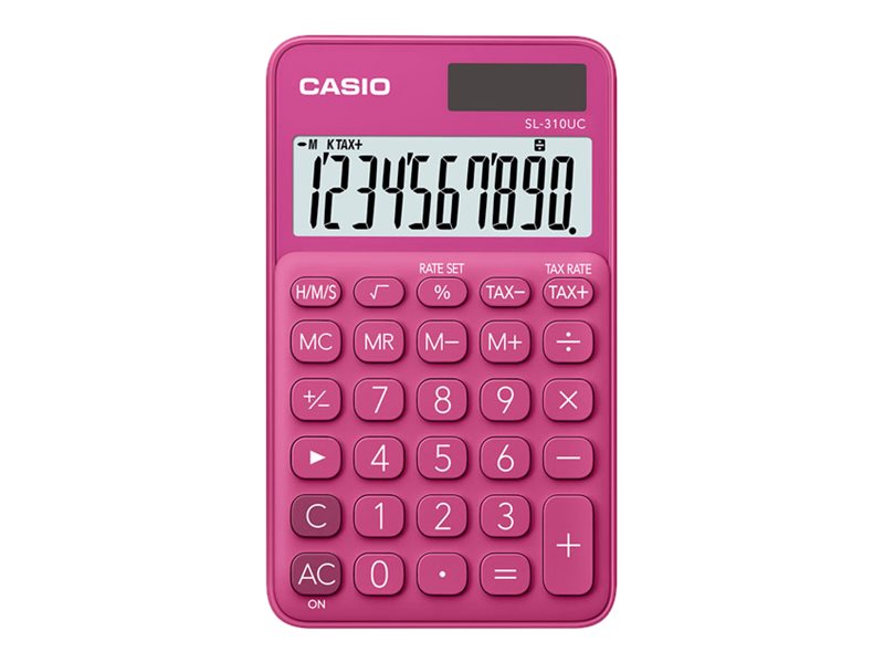 CASIO SL-310UC Taschenrechner pink CASIO SL-310UC Taschenrechner pink