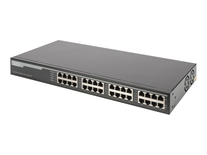 DIGITUS 16 Port Gigabit PoE+ Injektor DIGITUS 16 Port Gigabit PoE+ Injektor