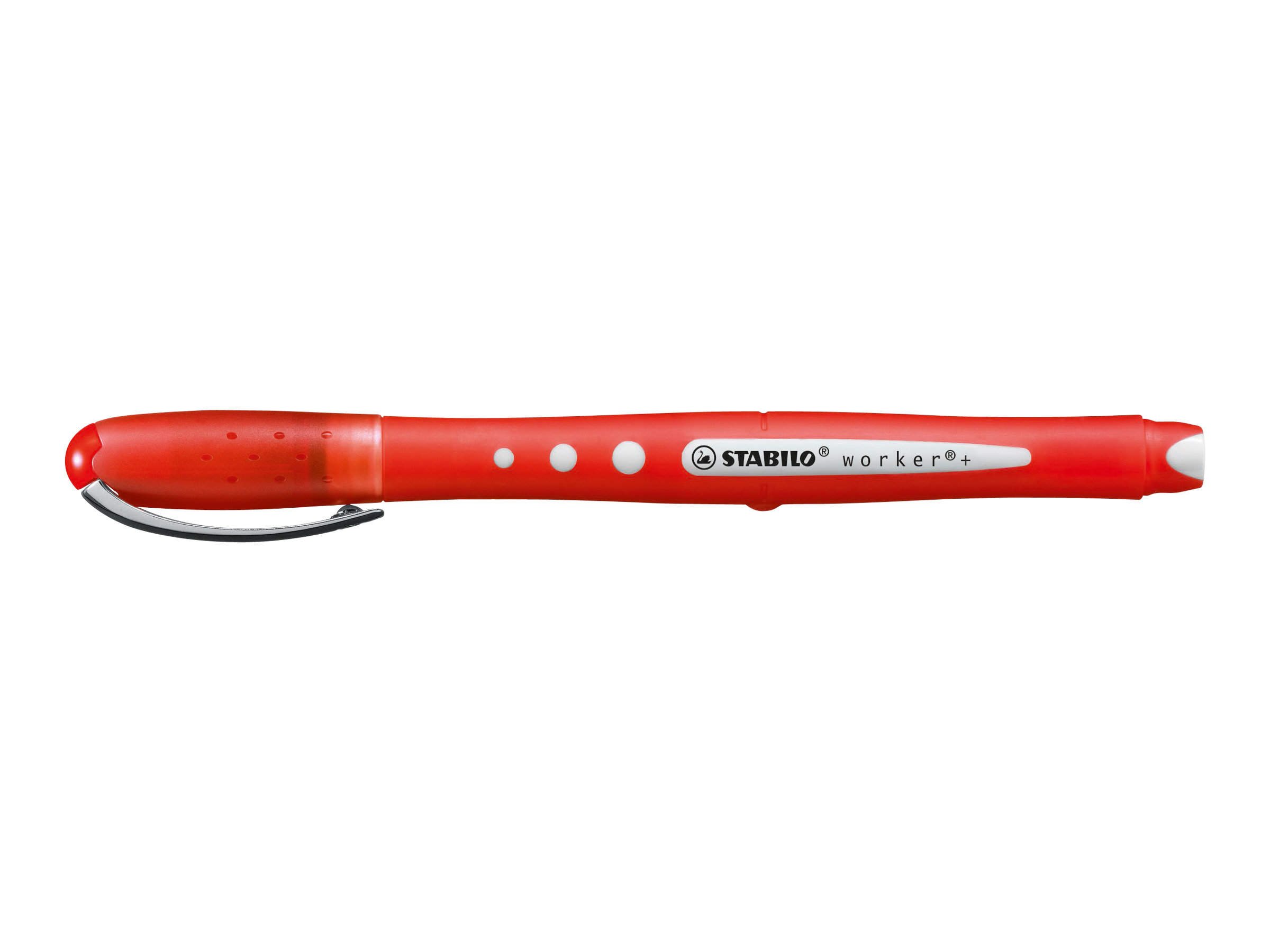 STABILO worker colorful Tintenroller 0,5 mm, Schreibfarbe: rot, 1 St. STABILO worker colorful Tintenroller 0,5 mm, Schreibfarbe: rot, 1 St.